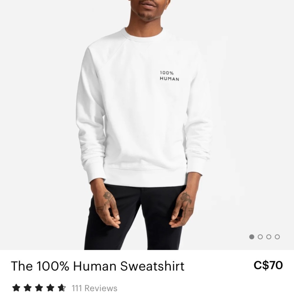 100% Human Sweater